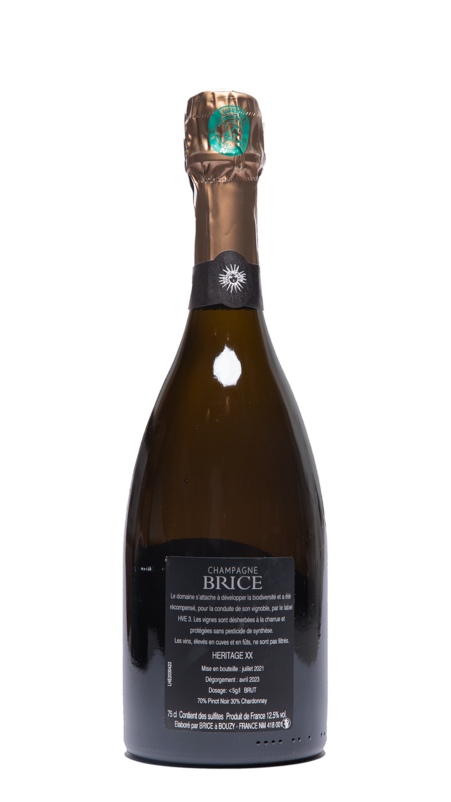 Champagne Brice Héritage XX Brut