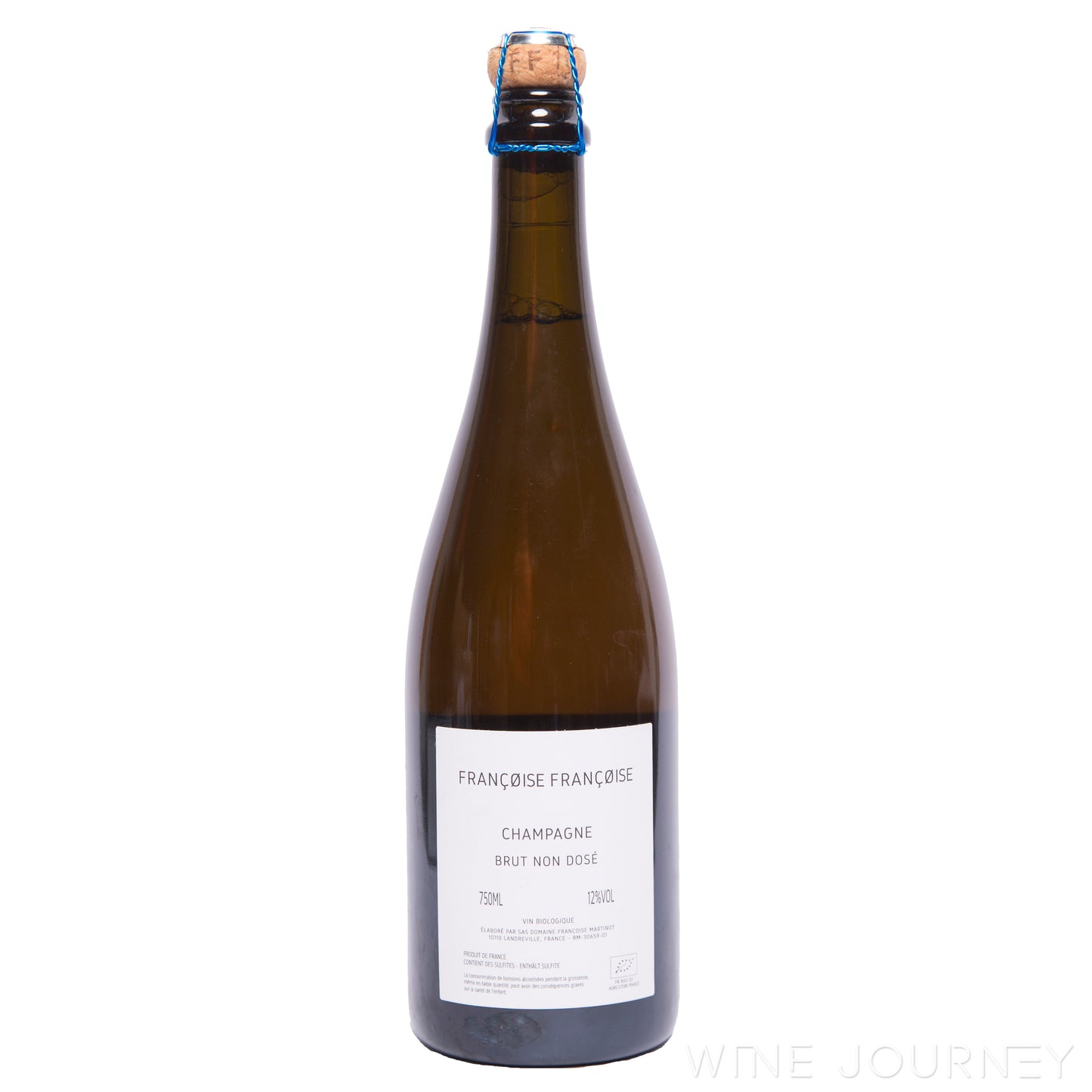 Champagne Francoise MARTINOT Charles DUFOUR Brut Nature FF.10