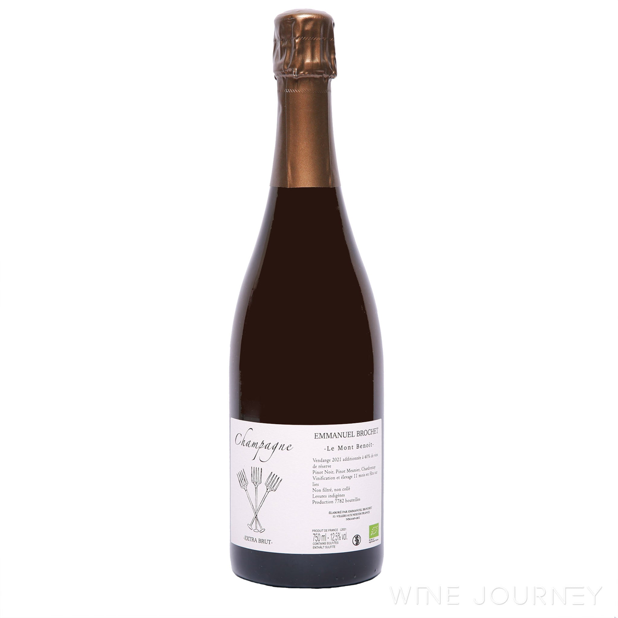 ワイン EMMANUEL BROCHET Le Mont Benoit Emmanuel Brochet - Mont Benoit Extra Brut R21 – Neighbors Wine Shop