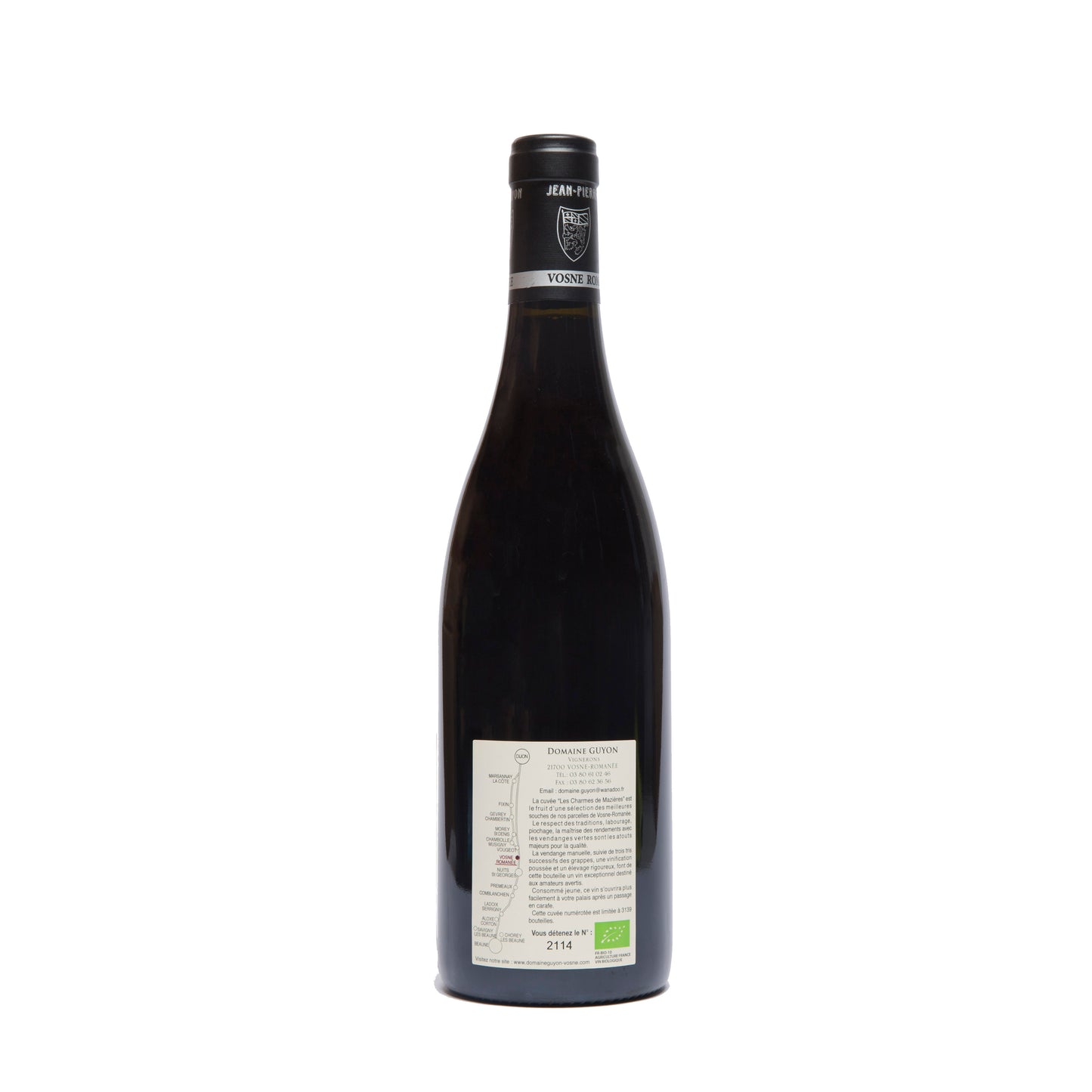 Domaine Jean-Pierre Guyon Vosne-Romanée “Les Charmes Mazières” 2012