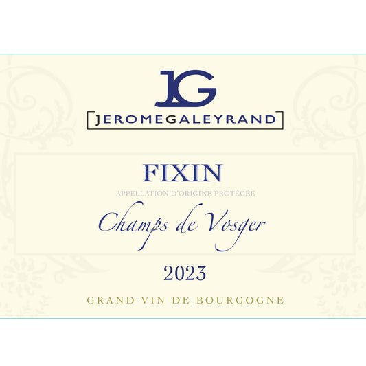 Domaine Jerome Galeyrand Fixin Champs de Vosger 2023