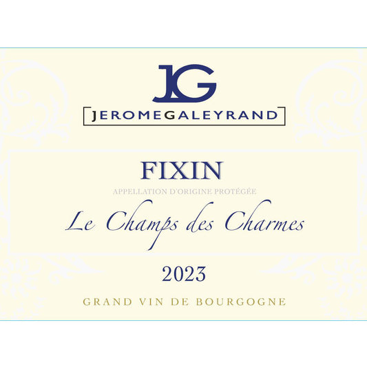 Domaine Jerome Galeyrand Fixin le Champs des Charmes 2023
