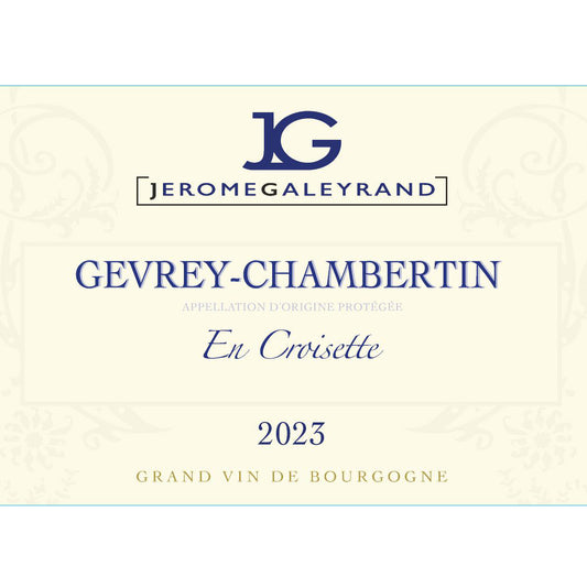 杰罗姆·加莱朗酒庄 (Domaine Jerome Galeyrand Gevrey-Chambertin En Croisette Vieilles Vignes) 2023