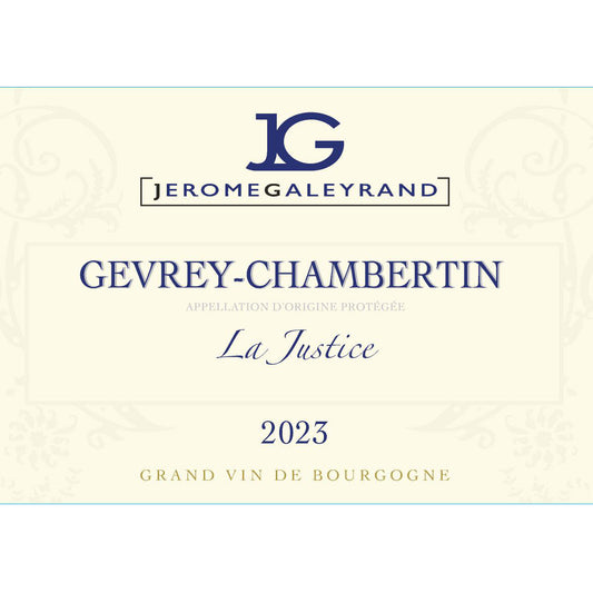 Domaine Jerome Galeyrand Gevrey-Chambertin La Justice 2023
