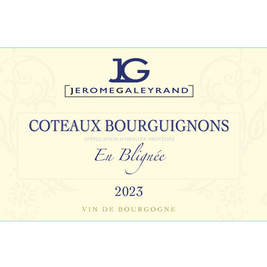 Domaine Jerome Galeyrand Coteaux Bourguignon Blanc 2023