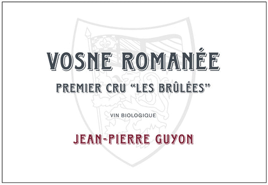 Domaine Jean-Pierre Guyon Vosne-Romanée 一级园“Les Brûlées” 2022