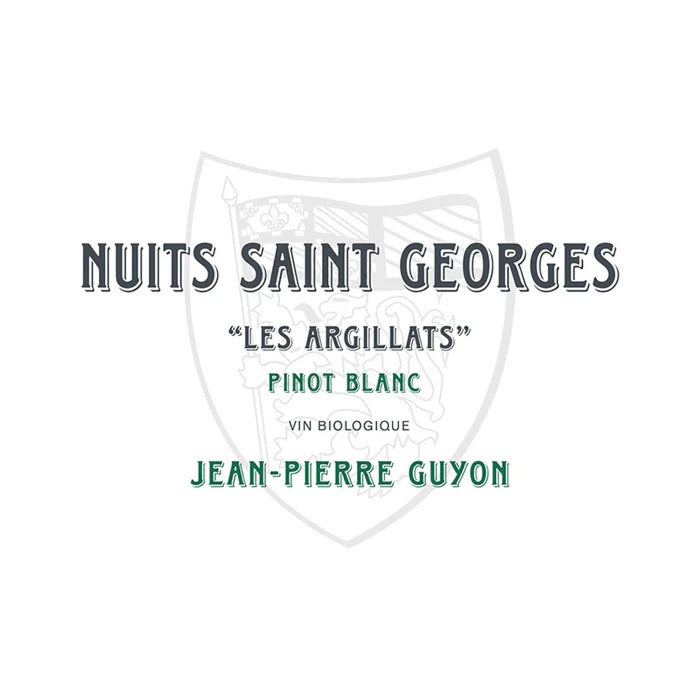 Domaine Jean-Pierre Guyon Nuits-Saint-Georges "Pinot Blanc" Les Argillats 2022