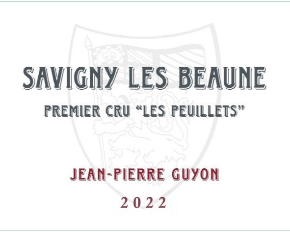 Domaine Jean-Pierre Guyon Savigny-Les-Beaune 1er Cru "Les Peuillets" 2022