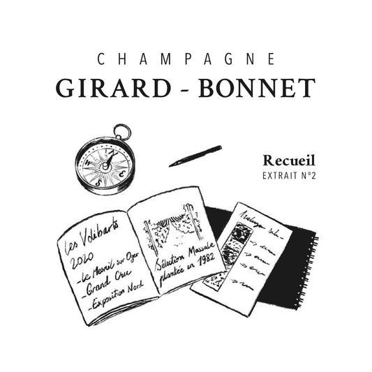 Champagne Girard-Bonnet Recueil Extrait no.2 "les volibarts" Grand Cru Extra Brut 20