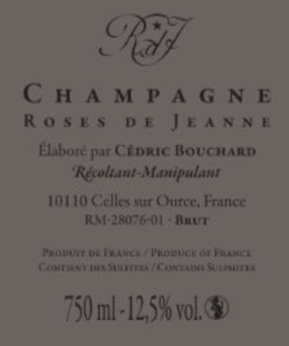 Champagne Cedric Bouchard Enfer Blanc R21