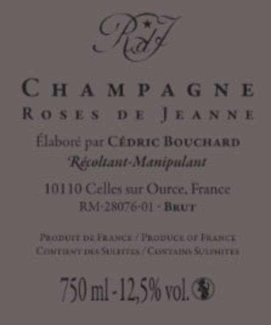 Champagne Cedric Bouchard Enfer Blanc R21