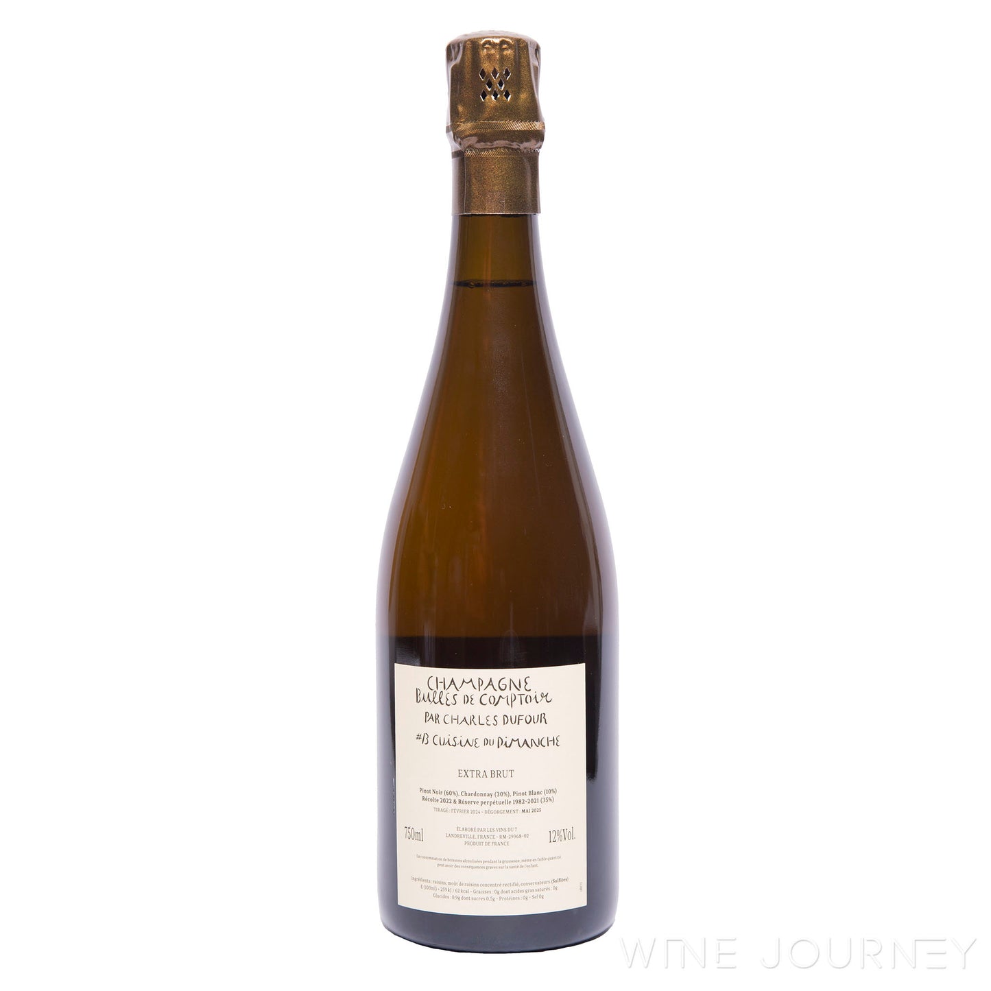 Champagne Charles Dufour "Cuisine du Dimaches" Bulles De Comptoir #13
