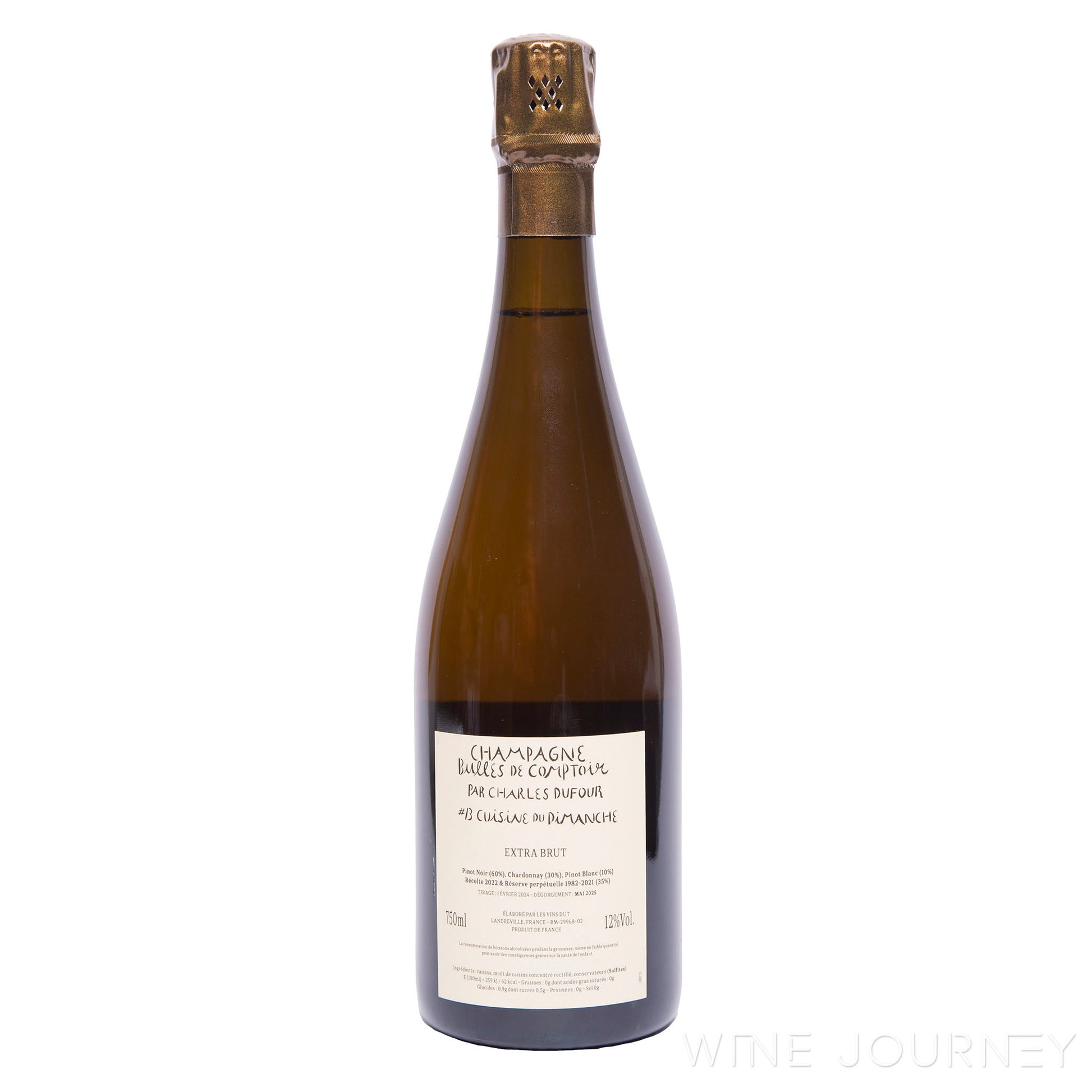 Champagne Charles Dufour "Cuisine du Dimaches" Bulles De Comptoir #13