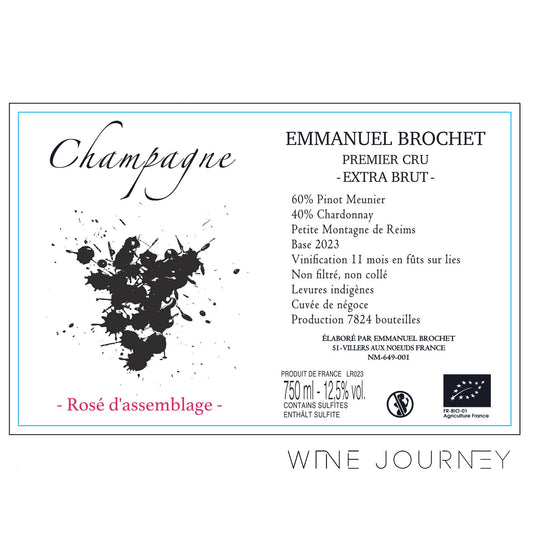 Champagne Emmannuel Brochet Rose LR023