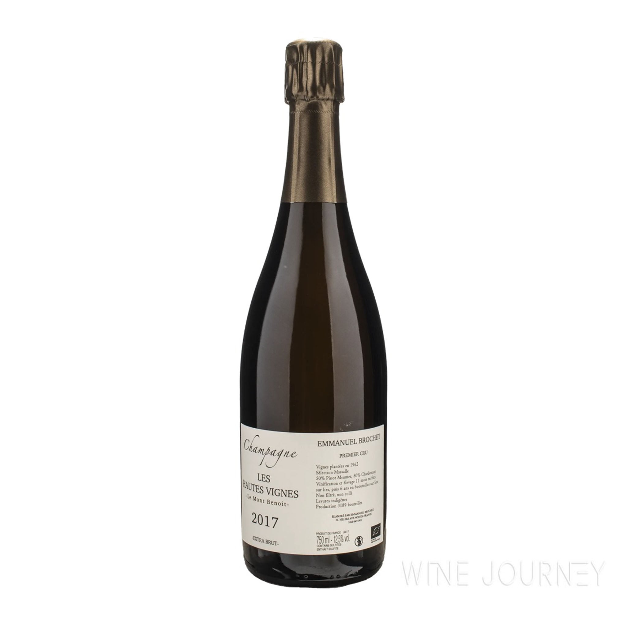 Champagne Emmanuel Brochet Les Hautes Vignes 2017 – Wine Journey