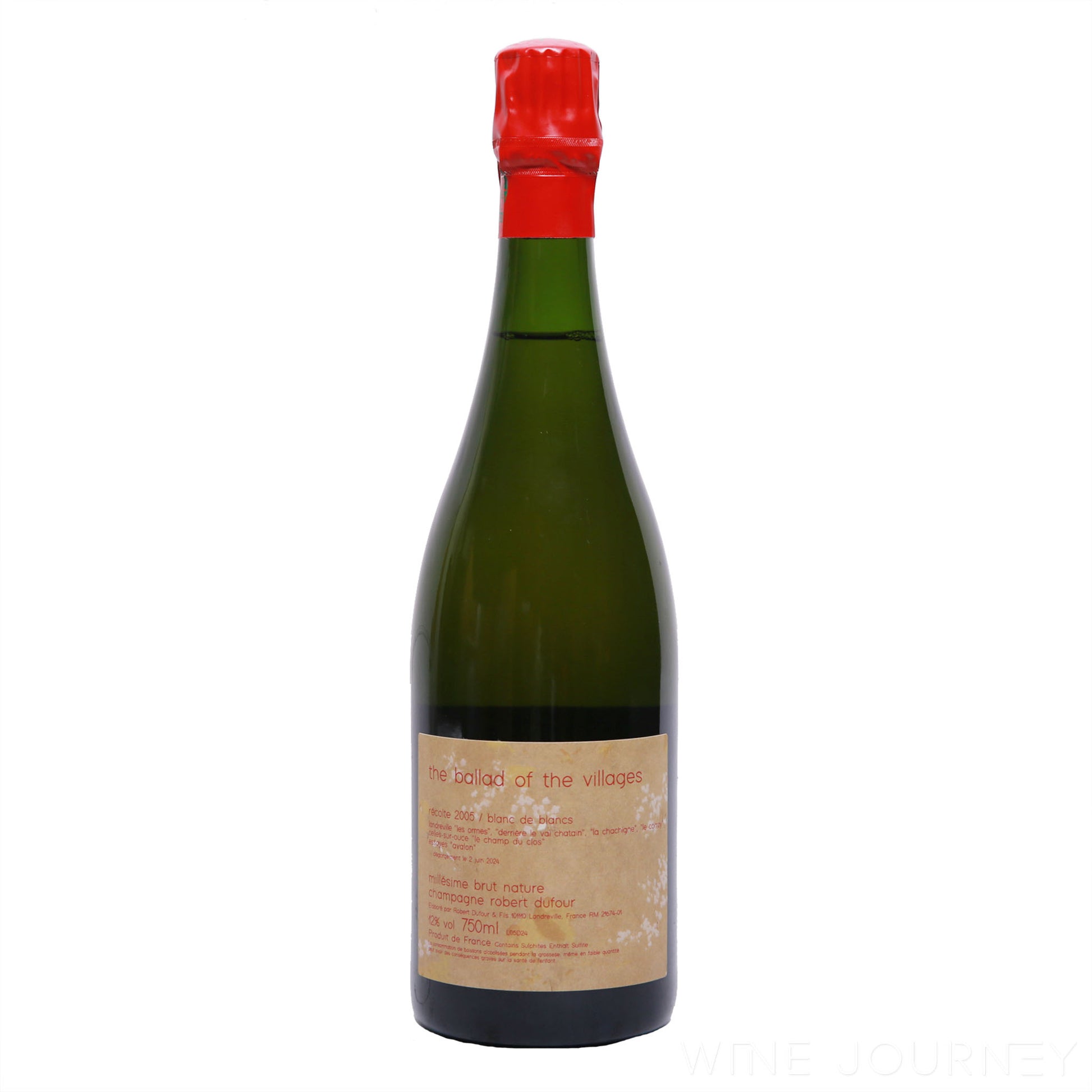 Champagne Robert Dufour The Ballad of the Village Blanc de Blancs 2005