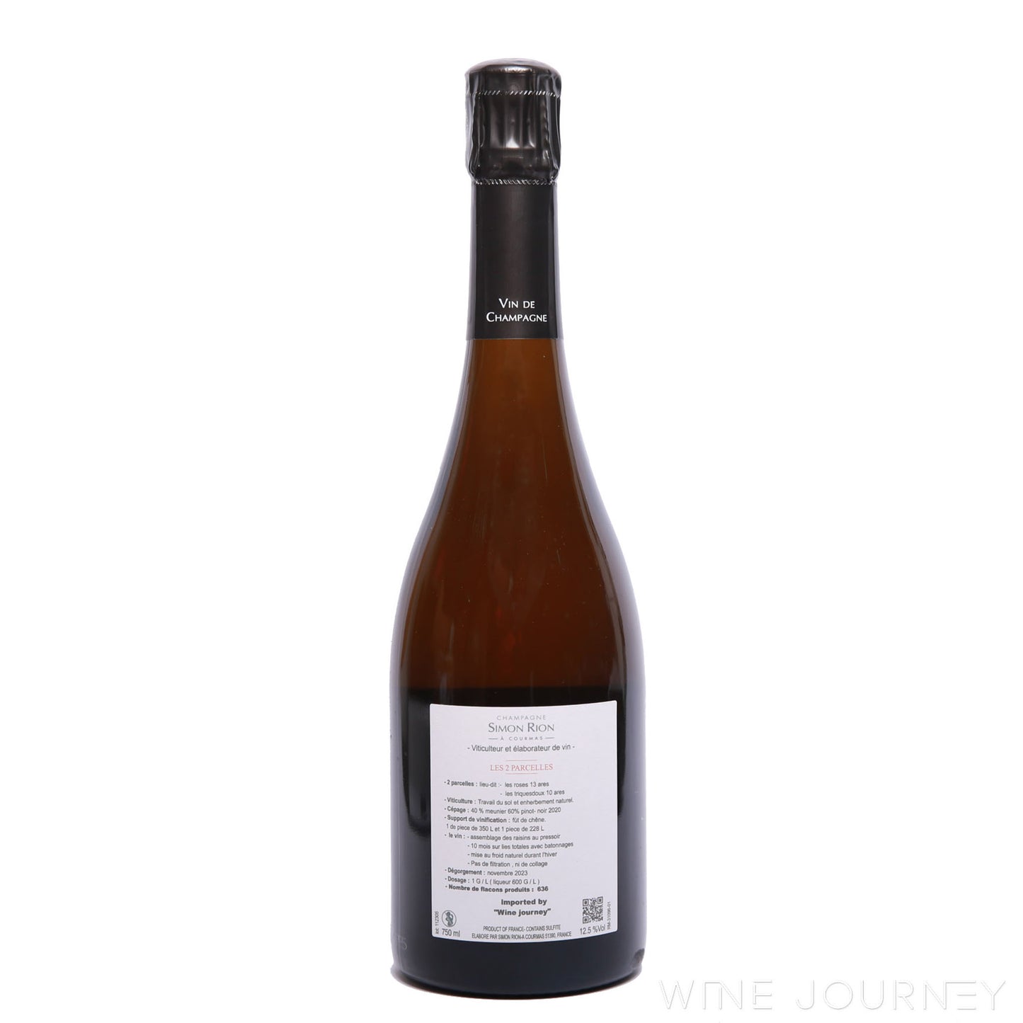 Champagne Simon Rion Les 2 Parcelles - 2020