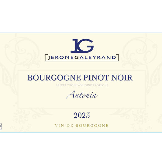 Domaine Jerome Galeyrand Bourgogne Rouge Antonin 2023