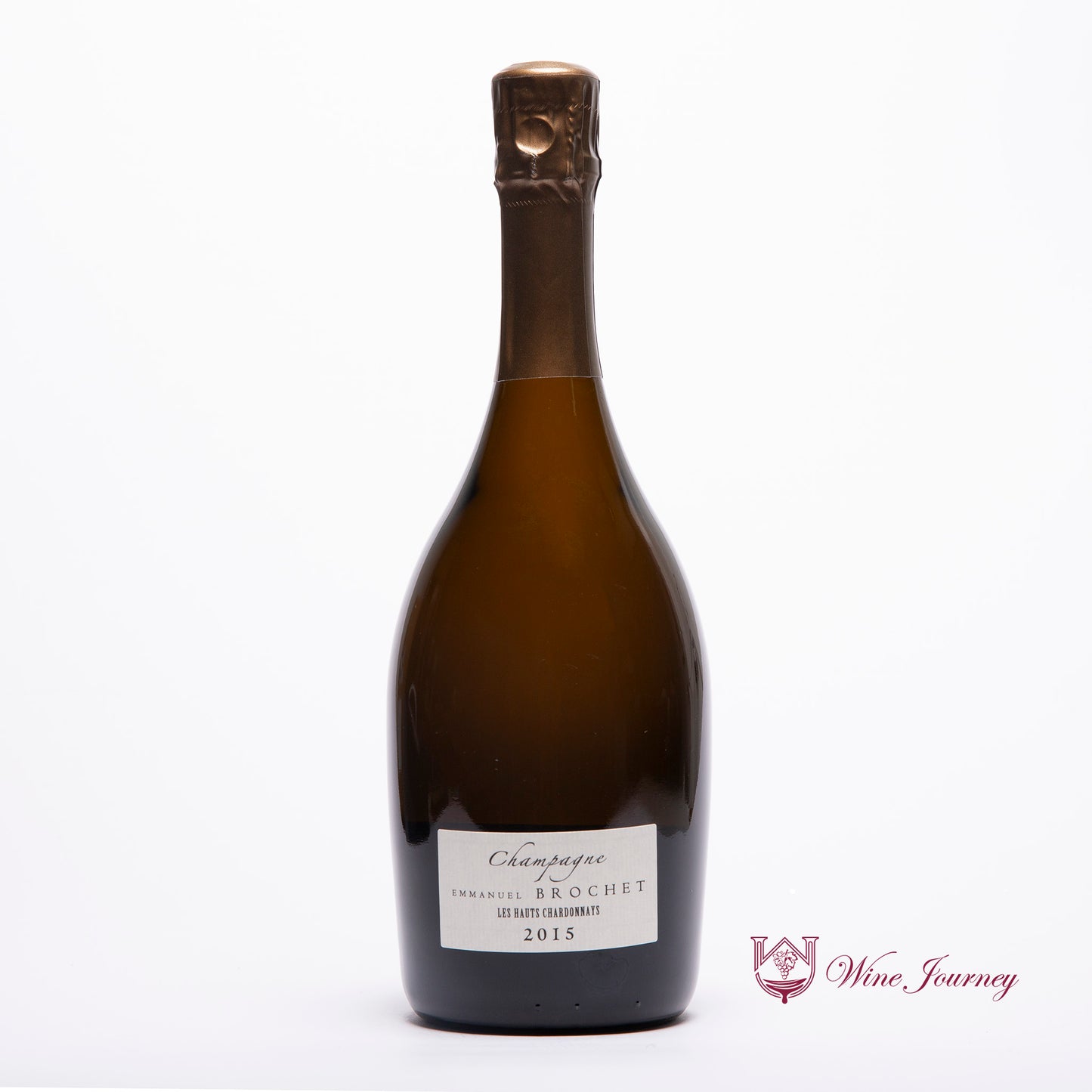 Emmanuel Brochet - Les Hauts 霞多丽 2015，白中白香槟，特级干型