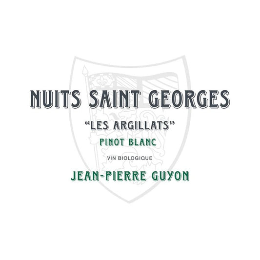 Domaine Jean-Pierre Guyon Nuits-Saint-Georges "Pinot Blanc" Les Argillats 2022
