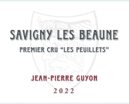 Domaine Jean-Pierre Guyon Savigny-Les-Beaune 1er Cru "Les Peuillets" 2022