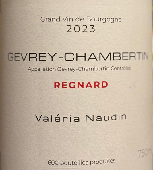 Valéria Naudin Gevrey-Chambertin 'Regnard' 2023