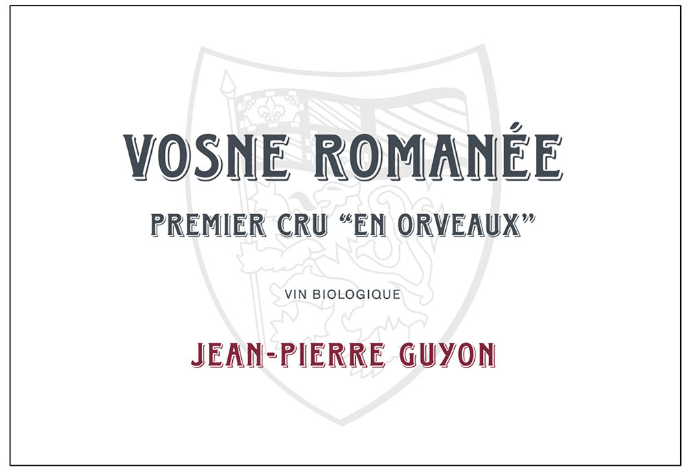 Domaine Jean-Pierre Guyon - Vosne-Romanée Premiere Cru "En Orveaux" Rouge 2020